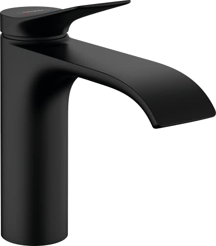 Hansgrohe 75020670 Vivenis Jednouchwytowa bateria umywalkowa 110 z kompletem odp$855ywowym czarny matowy