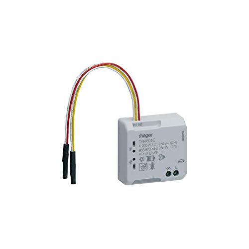 Hager Polo KNX Ściemniacz elektroniczny Quicklink 1-krotny + 2 wejścia bezpotencjałowe RF TRM691E TRM691E