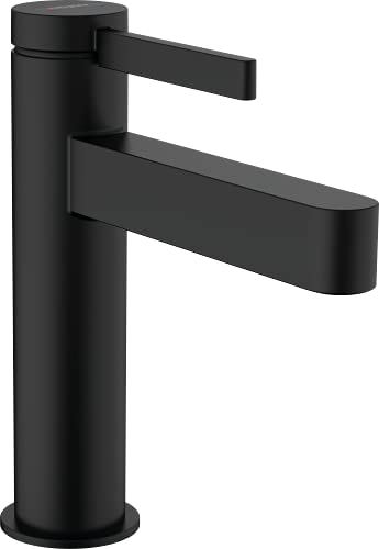 Hansgrohe 76020670 Finoris Jednouchwytowa bateria umywalkowa 110 z kompletem odp$842ywowym czarny matowy