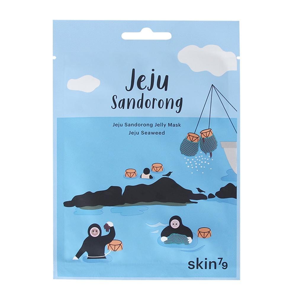 SKIN79 Maseczki Odmładzająca maska w płacie z wodorostów morskich Jeju Sandorong Jelly Mask Jeju Seaweed 33.0 ml