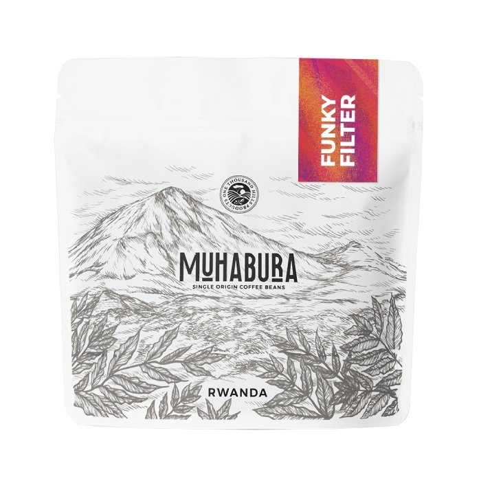 1000 HILLS PRODUCTS Kawa ziarnista MUHABURA FUNKY FILTER 200g 9267-uniw