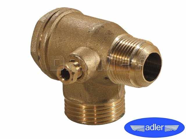 ADLER Zawór zwrotny 1/2 x 1/2 cala zew 0271.4