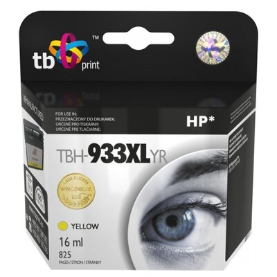 Tusz TB PRINT do HP 933 XL Żółty 16 ml TBH-933XLYR