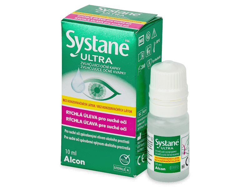 Krople do oczu Systane Ultra bez konserwantów 10 ml
