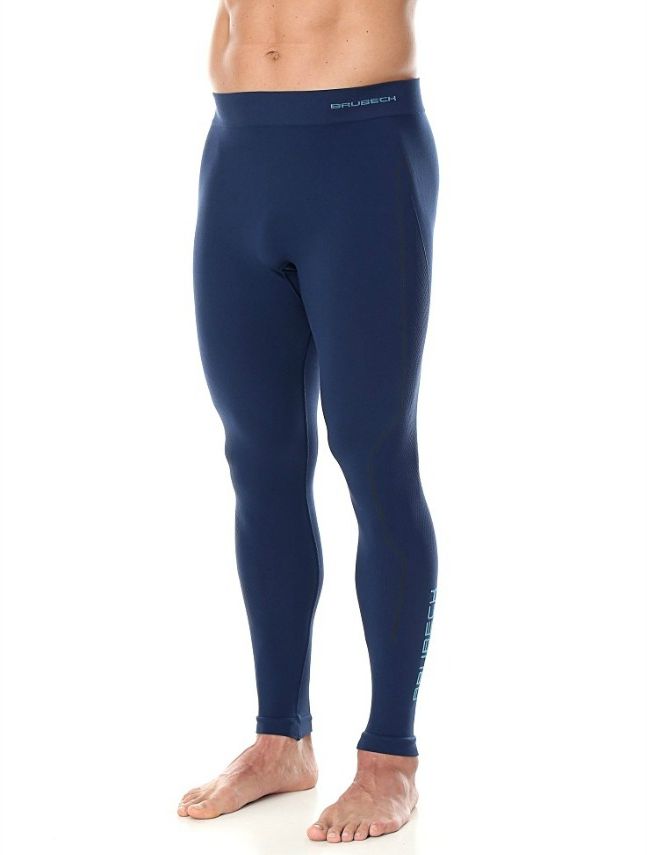 Brubeck Spodnie termoaktywne męskie Thermo granatowe r. XL LE11840