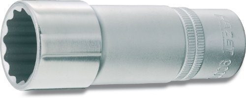 Hazet Nasadka 1/2 12.5 mm) 900TZ-21 zewnętrzny sześciokąt 21 mm Długość netto 85 mm