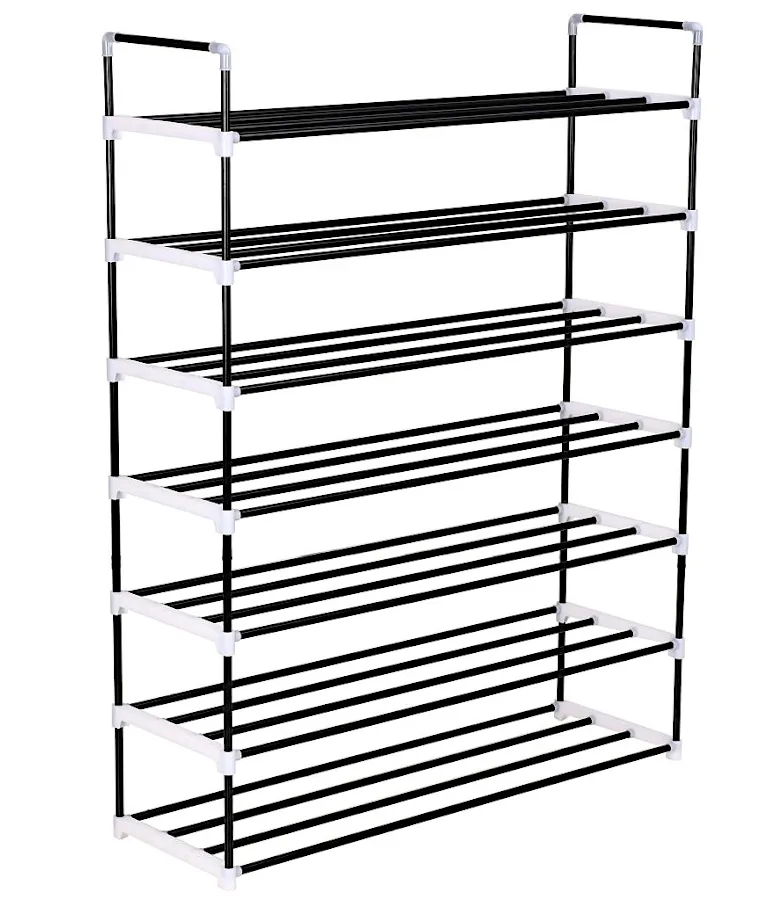 Czarny regał na obuwie G1-C23