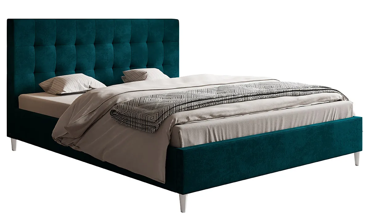 Podwójne łóżko z zagłówkiem 140x200 S3-A03