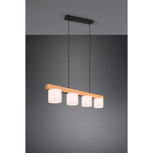 RL Cameron lampa wisząca 4-punktowa brązowa/biała R30654001 R30654001