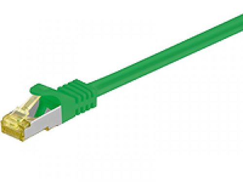MicroConnect CAT 7 FTP RJ45 GREEN 15m - SFTP715G