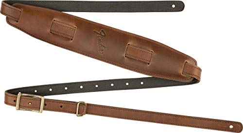 Mustang Fender Fender VINTAGE SADDLE STRAP pasek do gitary ze skóry - długa wersja - kolor: koniak 0990689121