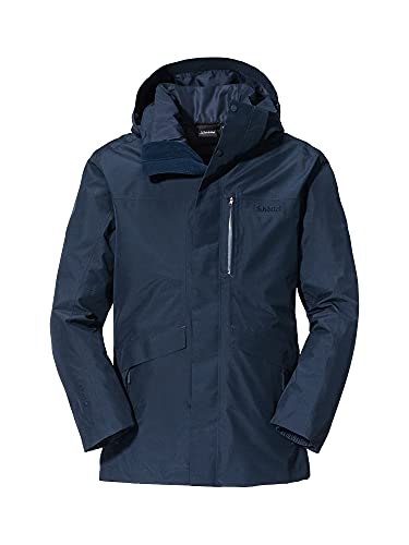 Schöffel Kurtka męska 3 w 1 parka Warschau M niebieski granatowy blezer 50 23416