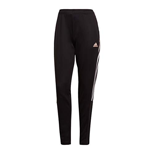 Adidas Damskie spodnie treningowe Tiro Tk Pntw Cu czarny czarny/Rosbri s-m GQ1054