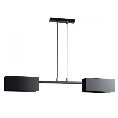 Czarna nowoczesna lampa wisząca - 15X D018 T0-R55