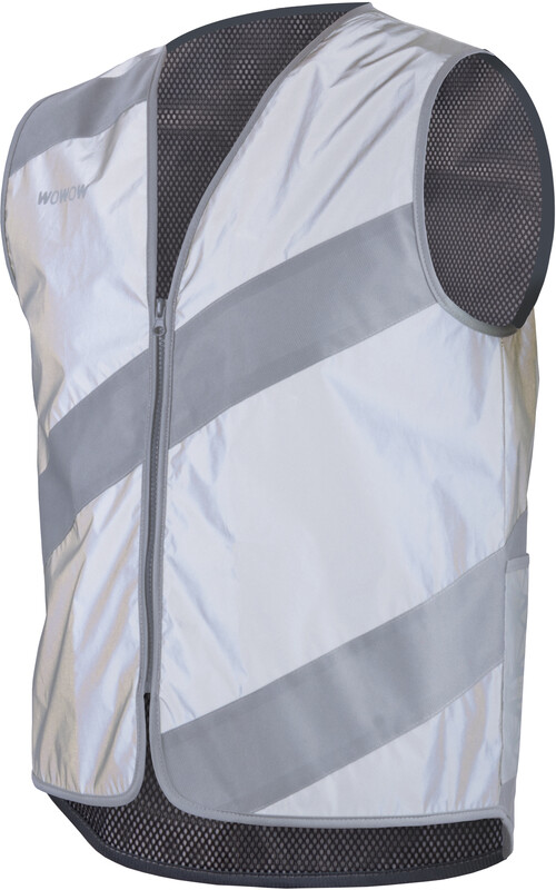 Wowow Wowow Roadie FR Safety Vest, srebrny XL 2021 Opaski odblaskowe 011924