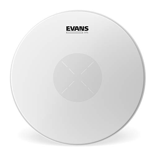 Evans evans b13g1d 33,02 cm (13 cale) Snare sierści, Power Center, 0,254 MM, White B13G1D