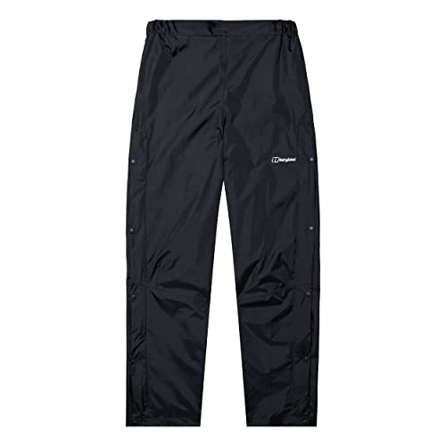 Berghaus Damskie spodnie przeciwdeszczowe Deluge 2.0 Czarny/czarny 12 A000958