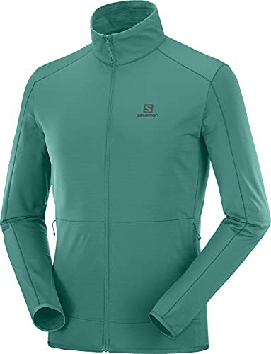 Salomon Outrack Midlayer męska kurtka do biegania w terenie niebieski Pacific XL