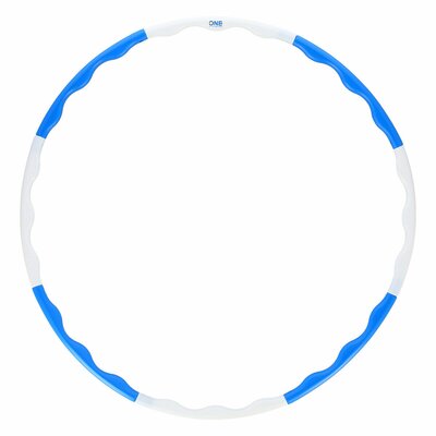 One Fitness HHP090 BLUE-WHITE HULA HOP 0,4KG 90CM