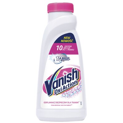 Vanish Oxi Action odplamiacz do białych tkanin w płynie 500ml