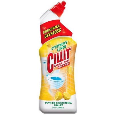 Cillit WC Płyn CYTRYNOWY 500ML+50% GRATIS 750ml (318160)