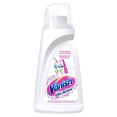 Vanish Oxi action odplamiacz do białych tkanin w płynie 1.5l 1500ml