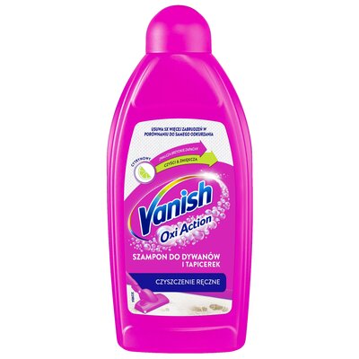 Vanish szampon do ręcznego prania dywanów cytrynowy 500 ml