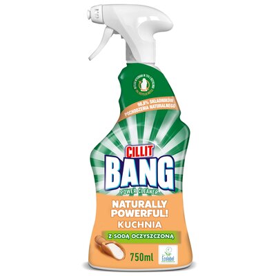 Cillit Bang Bang Naturally płyn do czyszczenia kuchni 750ml