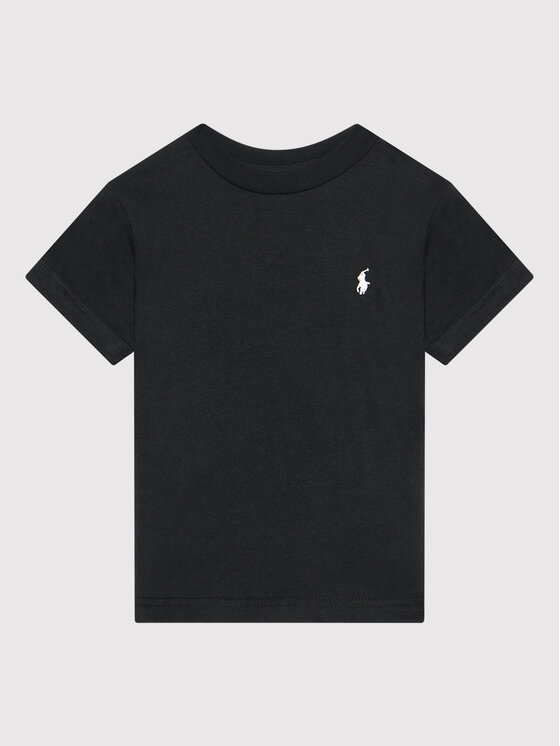 Ralph Lauren Polo T-Shirt Ss Cn 322832904036 Czarny Regular Fit