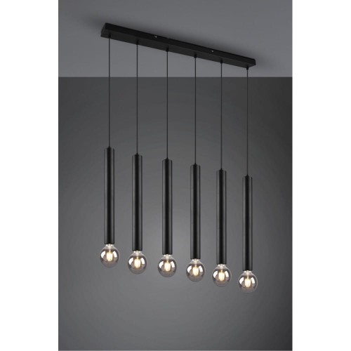 Zdjęcia - Żyrandol / lampa Trio Clermont lampa wisząca czarna 313400632 