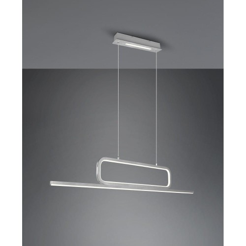 Trio Aick LED lampa wisząca 3-punktowa nikiel 327210305 327210305