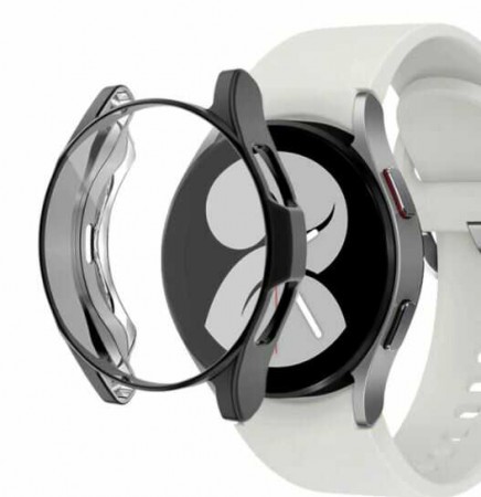 Best SILIKONOWE ETUI 2W1 DO SAMSUNG GALAXY WATCH 4 44MM