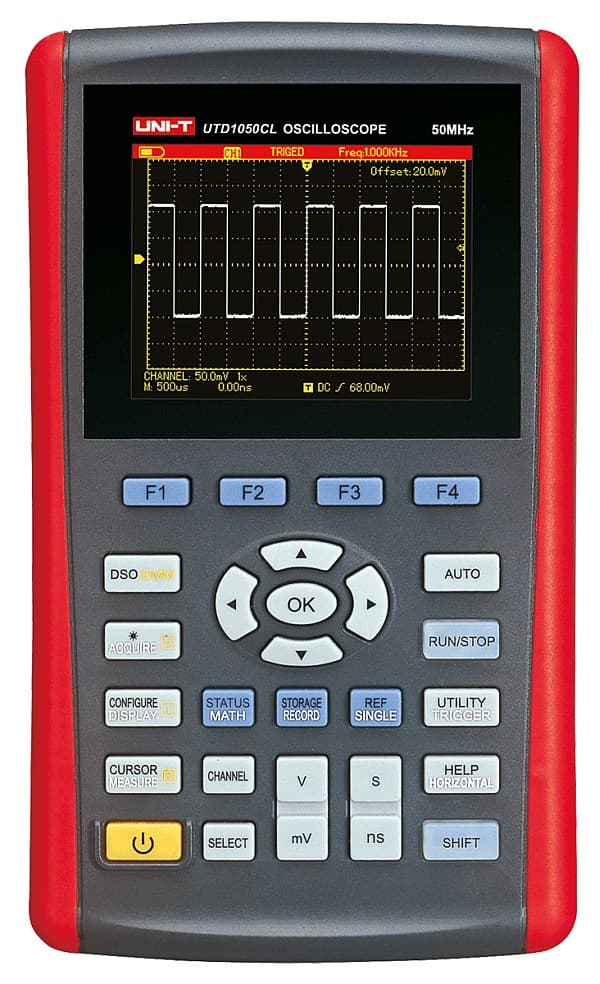 MIE0176 Oscyloskop 50MHz model UTD1050CL