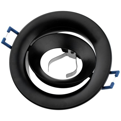 IdeaLed Crafter oprawa oczko do zabudowy okrągła ruchoma GU10 czarna