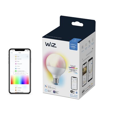 WiZ WiZ żarówka LED E27 G95 reflektor i kula 11W 1055lm 2200-6500K + RGB 8718699786359 8718699786359