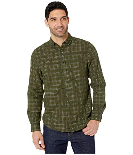 Fjall Raven FJÄLLRÄVEN Męska koszula flanelowa Övik M szary Ciemna zieleń leśna. S F82979-662