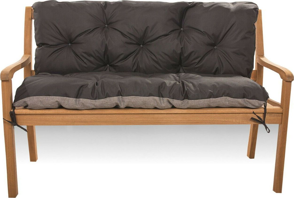 Setgarden Poduszki ogrodowe na ławkę/ huśtawkę, rozmiar 180/60/50