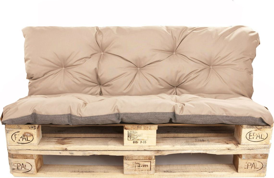 Setgarden Poduszki na palety zestaw poduszek 120x60/40cm poduszki na ławkę huśtawkę