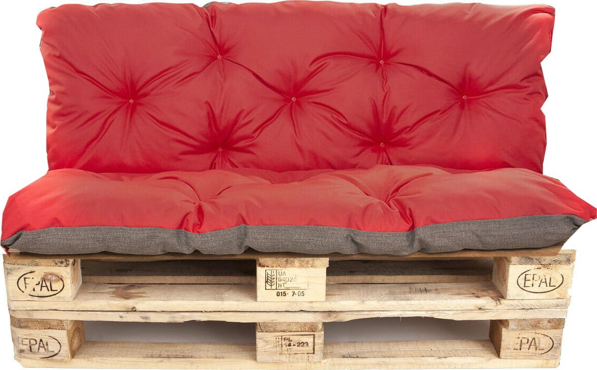 Setgarden Poduszki na palety zestaw poduszek 120x60/40cm poduszki na ławkę huśtawkę