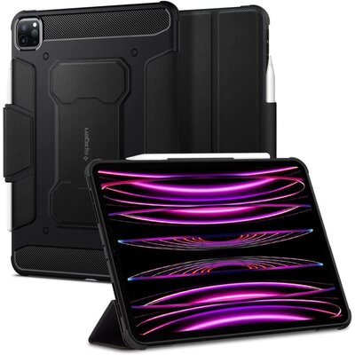 Spigen Etui na Apple iPad Pro 12.9 2021 Rugged Armor Pro Czarny Raty