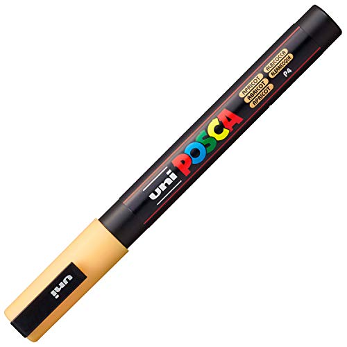 Uni Marker Posca PC-3M z farbą plakatową pastelowy-morelowy MAP.459