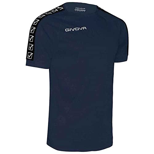 Givova GIVOVA Koszula męska T-SHIRT POLY BAND, niebieska, S, BA02_1 BA02