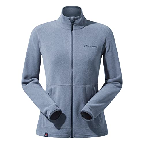 Berghaus Damska kurtka polarowa Prism 2.0 mikrointeraktywna z zamkiem błyskawicznym Harbour Mist/Grey Pinstripe 16 4A001062DQ1