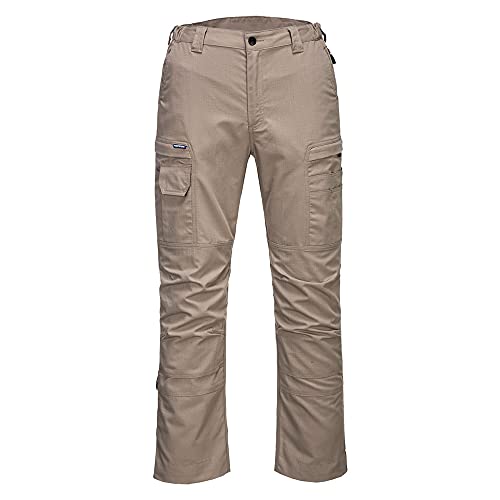 Portwest Portwest T802 KX3 Ripstop Spodnie, Safari, Regularny, Rozmiar 40 T802SAR40