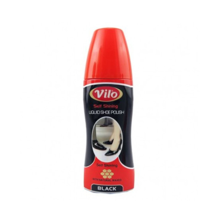 Vilo VILO INSTANT Pasta do butów w płynie CZARNA, 80 ml 8697422820860
