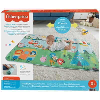 Fisher Price Mata do zabawy Wielkie przygody GXR53