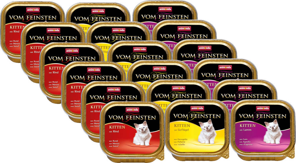 Animonda Vom Feinsten Kitten z wołowiną 100g 52161-uniw