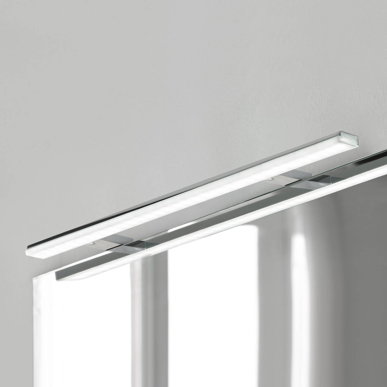 Oświetlenie lustra LED Pandora, chrom, 80,8 cm
