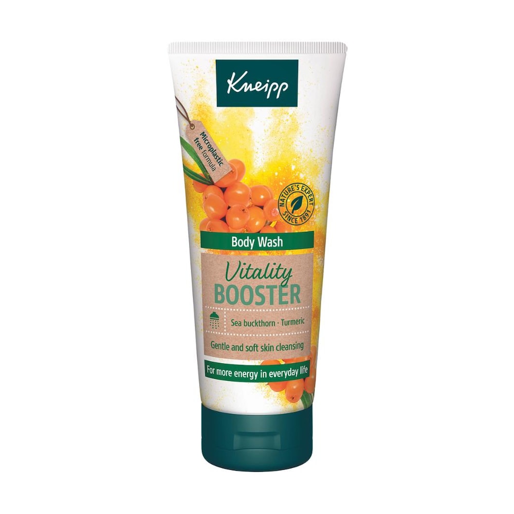 Kneipp Pielęgnujacy płyn pod prysznic Vitality Booster Kurkuma i Rokitnik 200 ml