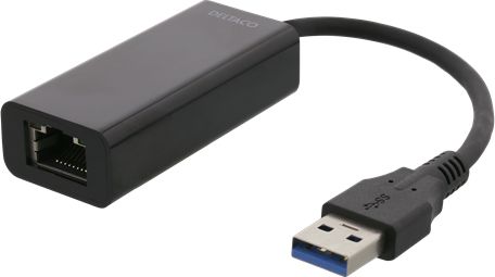 Karta sieciowa Deltaco USB3-GIGA5 Deltaco USB3-GIGA5 - netvrksadapter